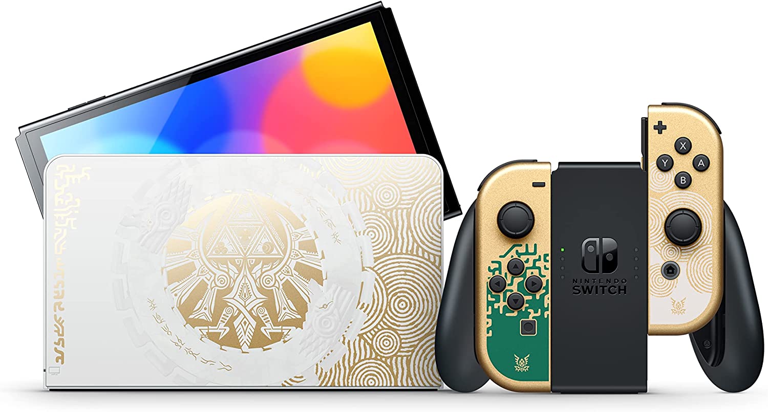Nintendo Switch OLED Model Console - Legend of Zelda: Tears of the Kingdom Edition Nintendo Switch OLED Model Console - Legend of Zelda: Tears of the Kingdom Edition